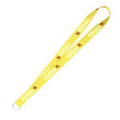 1" Super Soft Polyester Multi-Color Sublimation Lanyard (Overseas Production 10 Days)